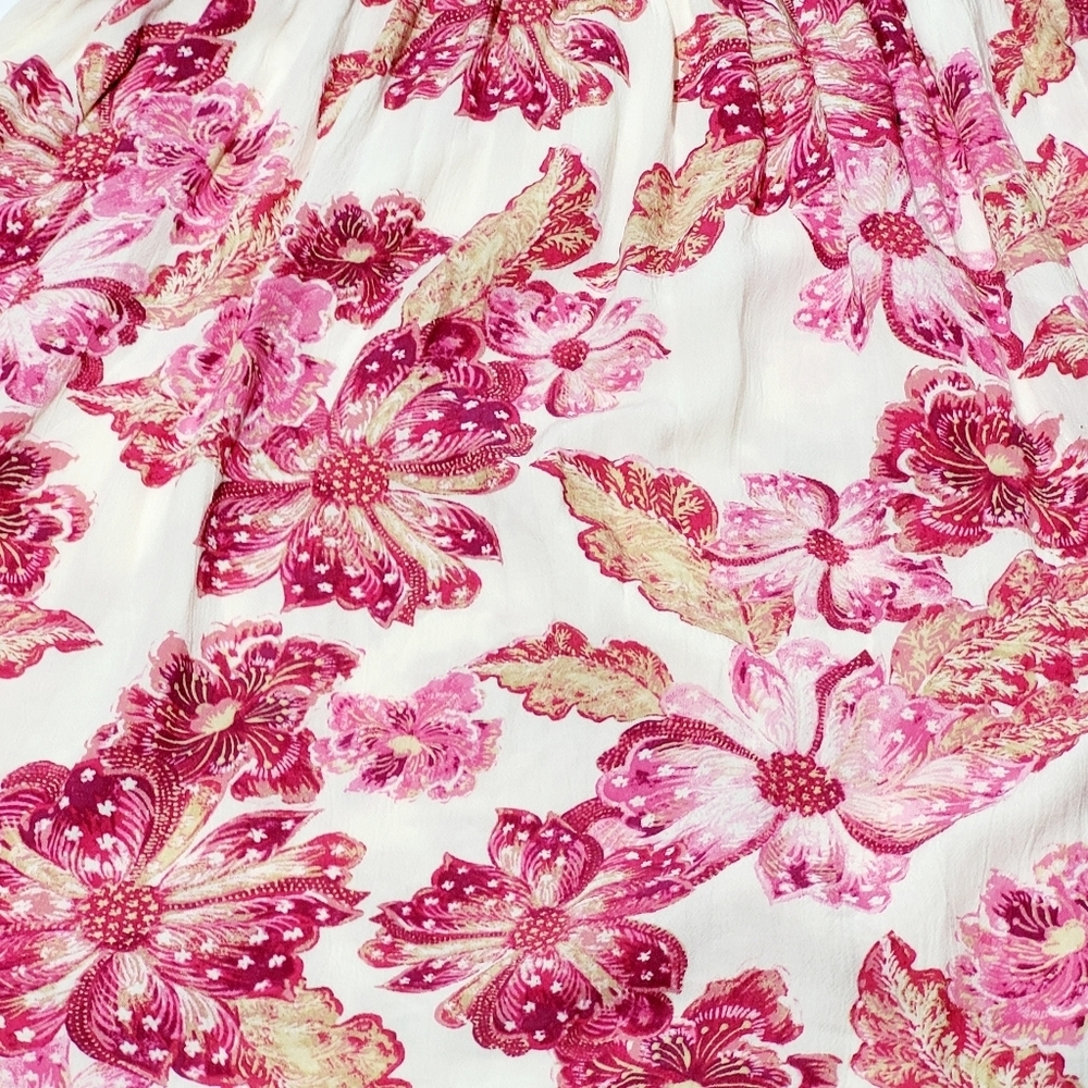 Old Navy Floral Prairie Style Flowy Long Sleeve Dress / Top (XL) - Picture 5 of 9